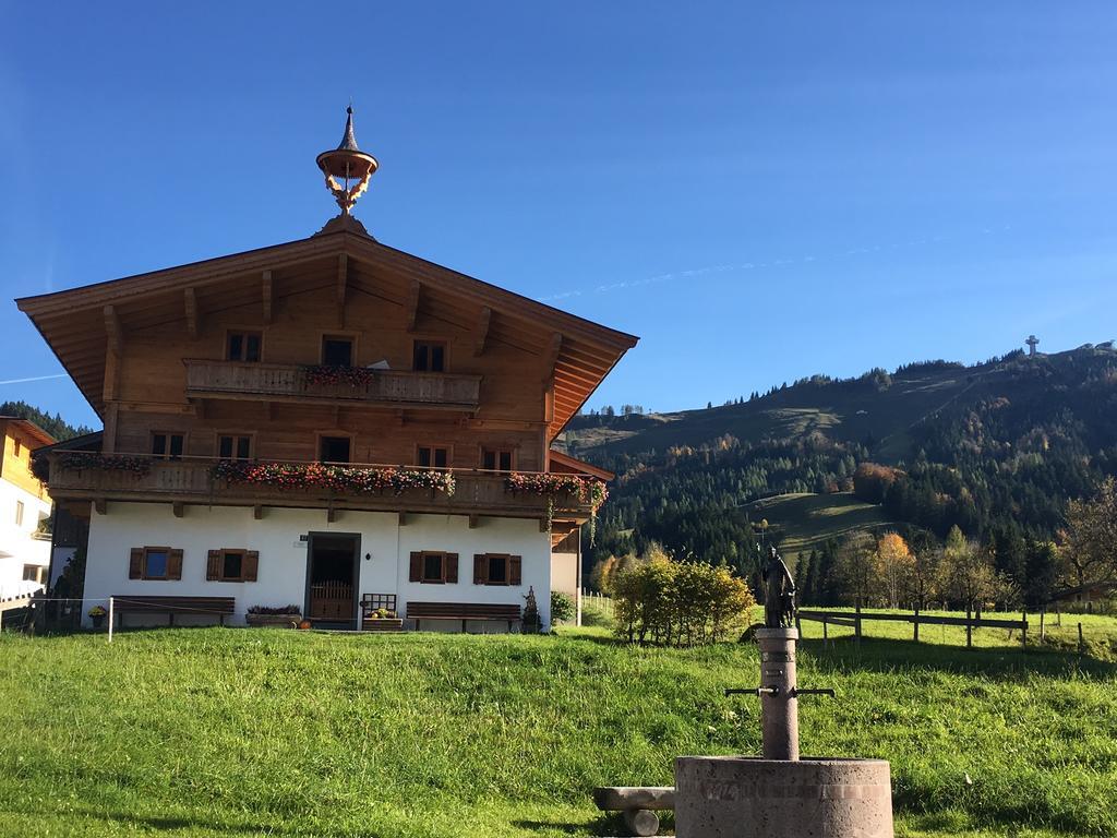 Chaletwohnung-Schustern Sankt Ulrich am Pillersee Exteriör bild